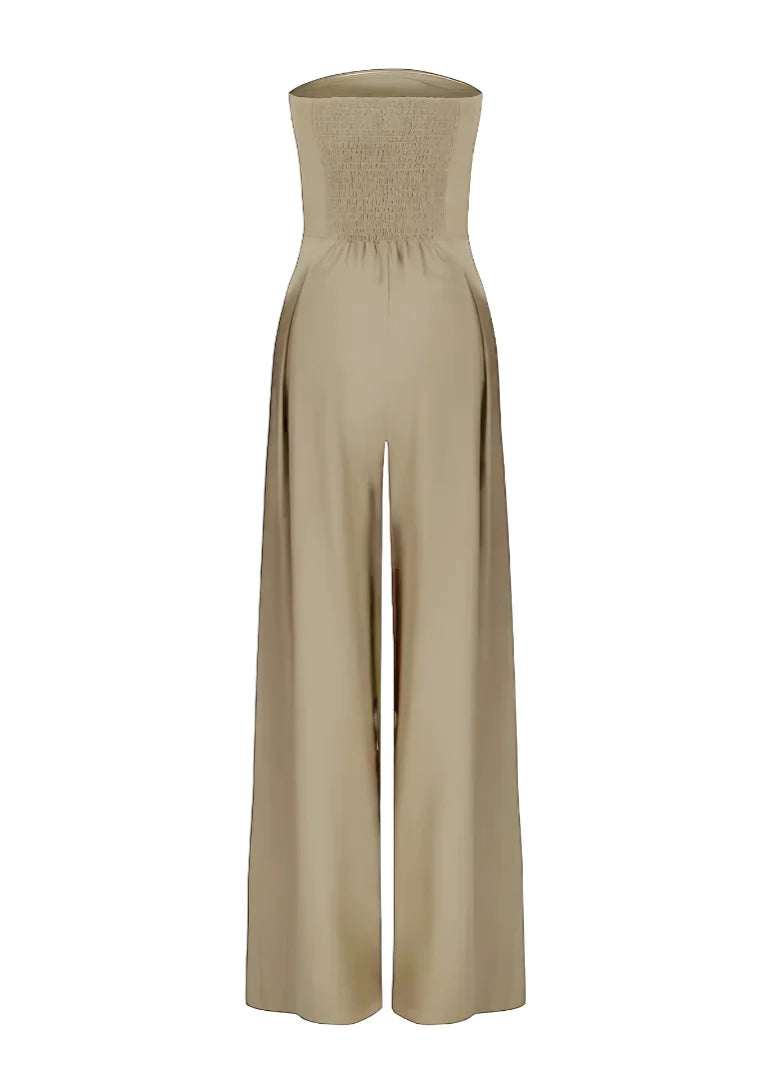 Elegant Miss's Bustier Jumpsuit