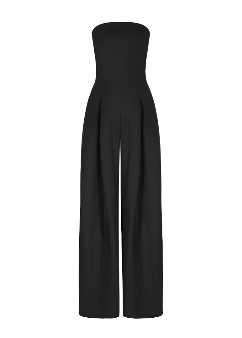 Elegant Miss's Bustier Jumpsuit