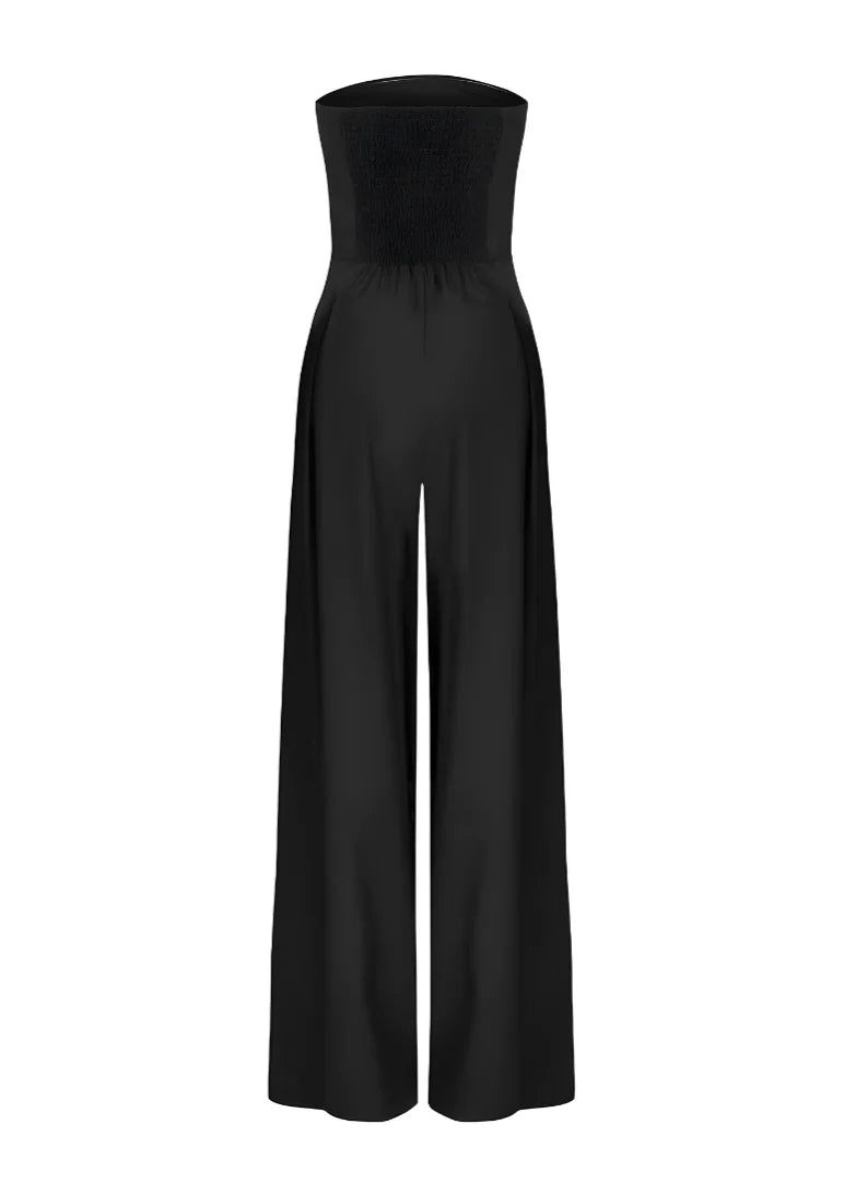 Elegant Miss's Bustier Jumpsuit