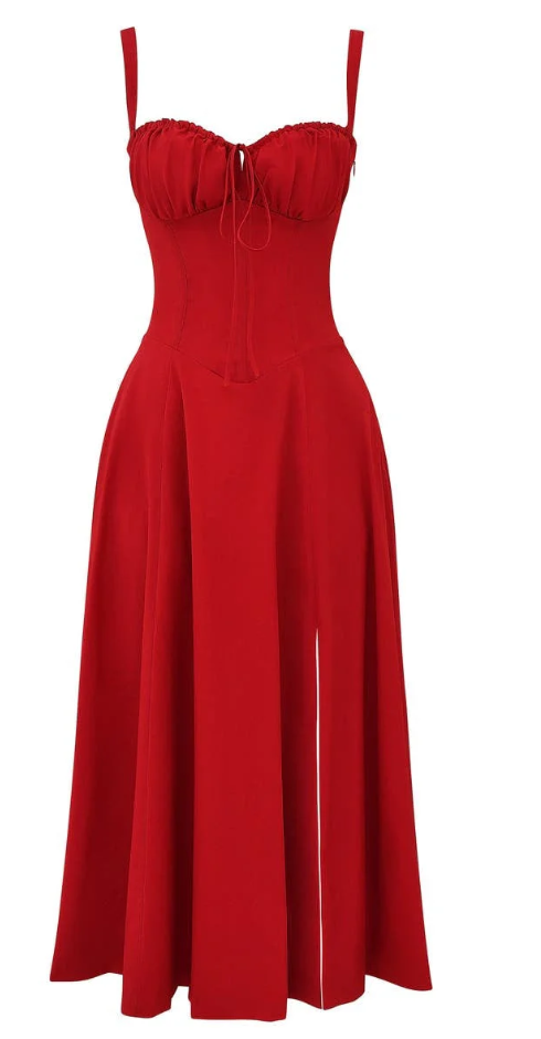 Anna Floral Midi Dress