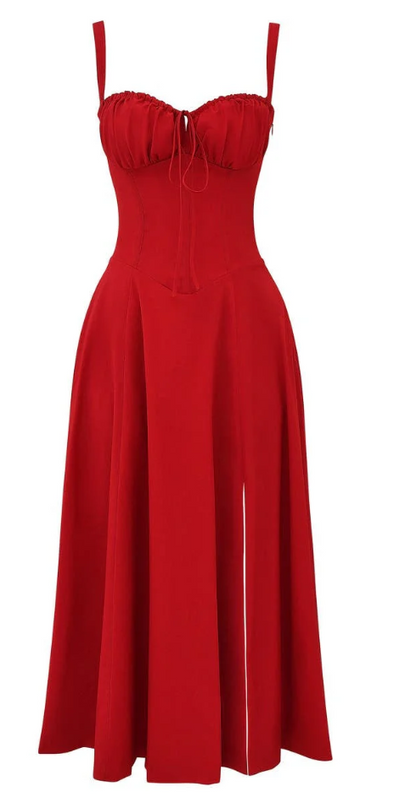 Anna Floral Midi Dress
