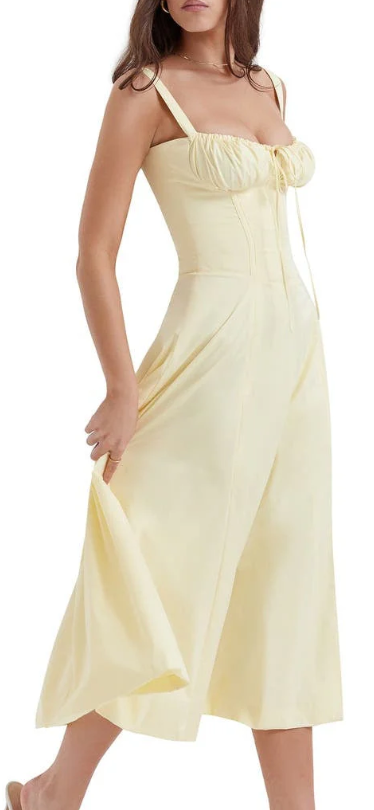 Anna Floral Midi Dress