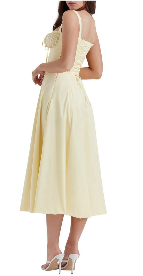 Anna Floral Midi Dress